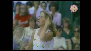 1980 Wimbledon Ladies draw highlights  E Goolagong Hana Mandlikova Chris Evert Tracy Austin [upl. by Garlanda841]