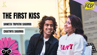 The First Kiss  Shweta Tripathi Sharma amp Chaitnya Sharma  TheStoryOfUs [upl. by Merrie]