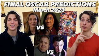 FINAL 2023 Oscar Predictions [upl. by Argus]