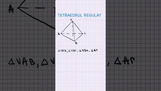 Tetraedrul regulat proprietati [upl. by Ayet766]