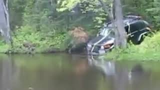 WATER PROOF CROSSING RIVER TOYOTA FJ CRUISER OFF ROAD EXTREME [upl. by Ynnam]