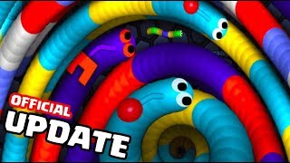 OMG Slitherio NEW UPDATE  Slitherio Gameplay Part 104 [upl. by Taub]