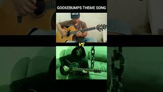 Goosebumps Theme Song  AlipBaTa Vs Master Gitar shorts [upl. by Odeen]