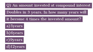 LBS MCA ENTRANCE 2019 QUANTITATIVE QUESTION [upl. by Baxy]