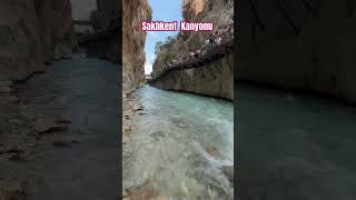 Saklıkent Kanyonu Fethiye saklıkent fethiye kanyon muğla keşfet shortvideo reels video [upl. by Gundry]