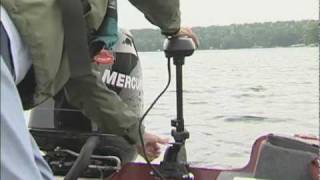 Minn Kota Traxxis for boat control  on the water with Dan Sura [upl. by Ahseinet]