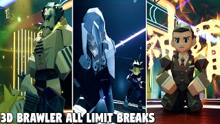 Final Fantasy 7 Rebirth  3D Brawler ALL Limit Breaks [upl. by Wiener894]