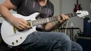 Aristides 020  White Gold  CLEAN Jazz demo  Electric Guitar [upl. by Rob]