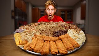 The Worlds BIGGEST Chinese Food Platter Challenge [upl. by Tootsie]