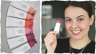 Glossier Cloud Paint Swatches [upl. by Celik]