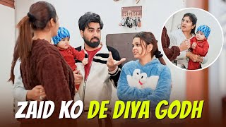 ZAID KO DE DIYA GODH  Family Fitness [upl. by Jochebed]