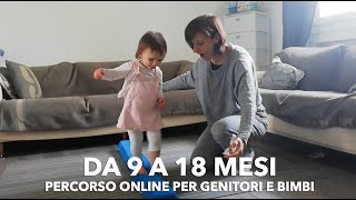 Giochi e attività per bambini di 1 anno percorso online Primi passi e Prime conquiste [upl. by Benita]