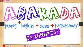 ABAKADA  TUNOG  BIGKAS BASA  PAGSASANAY UNANG HAKBANG SA PAGBASA  Teacherpher [upl. by Anihsak]