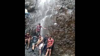 Waterfall accident plz dont try that [upl. by Latt]