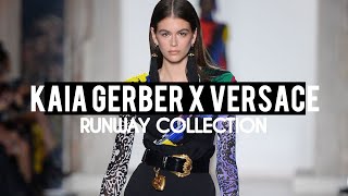 Kaia Gerber X Versace  Runway Collection [upl. by Reahard]