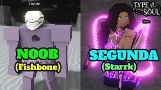 Noob to PRO as Coyote Starrk SEGUNDA Type Soul [upl. by Lexis32]