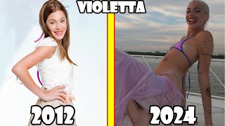 Violetta Antes e Depois 2024 [upl. by Hardunn576]