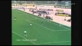 Italia  Finlandia 61  Qualificazioni Mondiali 1978  2° gruppo eliminatorio europeo  4a gara [upl. by Keifer]