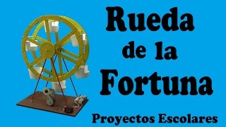 Cómo Hacer una Rueda de la Fortuna Casera muy fácil de hacer [upl. by Dot]