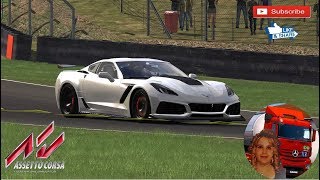 Assetto Corsa Chevrolet Corvette C7 ZR1 Test Gameplay ITA [upl. by Rimidalv]