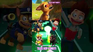 Paw Patrol Scary Chase vs Ryder x Coffin Dance  Tiles Hop EDM Rush coffindance tileshop [upl. by Nomsed]