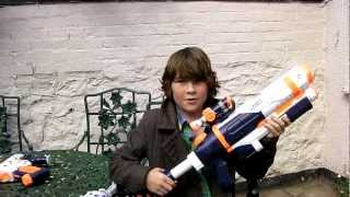 NERF super soaker Shot blast review [upl. by Aisiram]