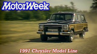 1991 Chrysler Model Line  Retro Review [upl. by Geldens]