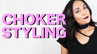 How To Wear A Choker  Choker Styling  IMLVH [upl. by Marcelle]