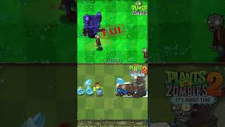 Pvz vs Pvz 2  Two Melons Pult amp Castus Vs Gargantuar Zombie Team shorts [upl. by Adnicul]