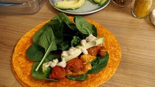 Heerlijke wraps uit de oven met oa kip avocado en tomaat [upl. by Cryan]