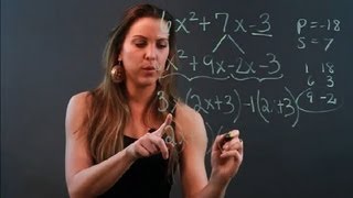 AC or Middle Term Splitting Method for Factoring Trinomials  Algebra Help [upl. by Richmal71]