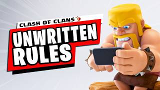 25 Unwritten Rules Of Clash of Clans Part 2 [upl. by Ellehsal]