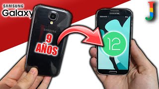 Cómo INSTALÉ ANDROID 12 en un VIEJO SAMSUNG de hace 9 AÑOS [upl. by Yesllek]