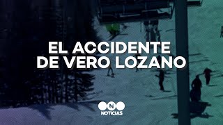 VERO LOZANO CAYÓ de una AEROSILLA desde 7 METROS de ALTURA en ASPEN  Telefe Noticias [upl. by Molini979]