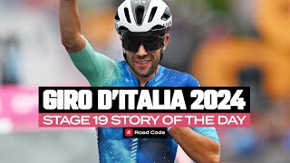 Giro 2024  Stage 19 Story of the Day [upl. by Neal156]