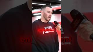 Colby Covington GETS REAL On Influencer Boxing🥊 shorts [upl. by Anailuig977]