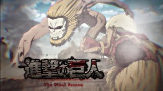 Galliard saves Reiner  Jaw Titan saves Armored Titan  Attack On Titan Final Season [upl. by Publia713]