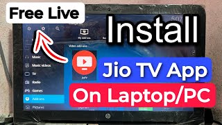 How To Install Jio TV In Laptop  Jio TV Ko Laptop Me Kaise Chalaye  How to Play Jio Tv On Laptop [upl. by Shaya]