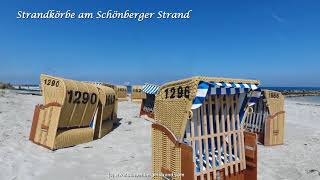 Strandkörbe am Schönberger Strand [upl. by Reyna]