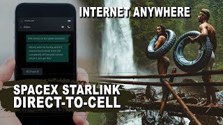 SpaceX Starlink Satellite Service On Your Phone [upl. by Radborne]