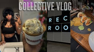 VLOG first time ice skating arcade ice cream dinner [upl. by Dleifrag]