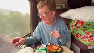 Amtrak train Washington DC to Chicago  Brent amp Sonjias travel log [upl. by Atahs]