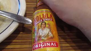 Cholula Hot Sauce Reviewed At IHOP [upl. by Salomo]