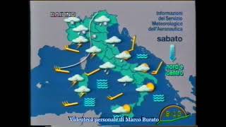 Meteo Unomattina  0103 gennaio 1997 Burian 96 [upl. by Gayner]