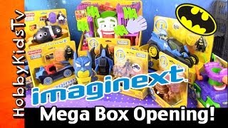 BATMAN Imaginext Mega Box Opening [upl. by Edlitam846]