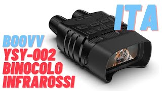 BOOVV Binocolo Infrarossi YSY002 recensione personale ITA [upl. by Sorce612]