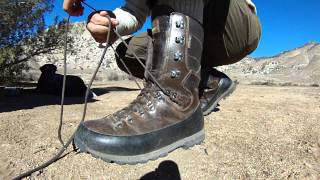 Boot Lacing Tip [upl. by Razatlab]