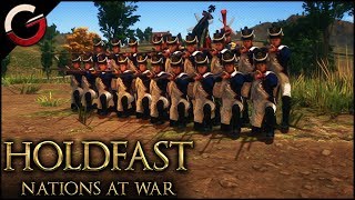 INSANE 100 PLAYER LINE BATTLE EVENT 77th vs 96th Regiment  Holdfast Nations At War Gameplay [upl. by Goody]