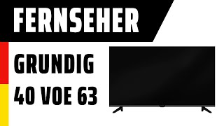 Fernseher Grundig 40 VOE 63  Test  Deutsch [upl. by Bullock]