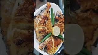 Tandoori Pomfret recipe viralvideo shortsvideo fish [upl. by Lac584]